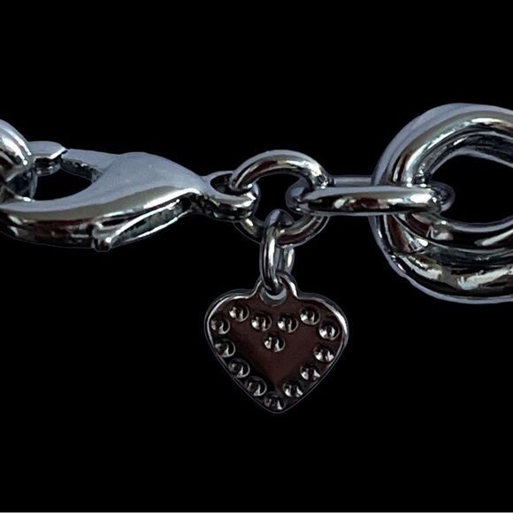 Stella & Dot La Coco Silver Curb Chain Link Necklace and Bracelet Set - Picture 5 of 6